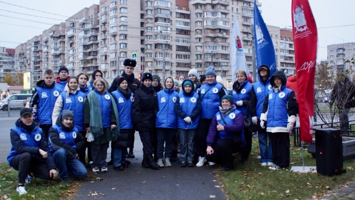 Волонтёры Победы Санкт-Петербурга приняли участие в акции «Сад памяти»
